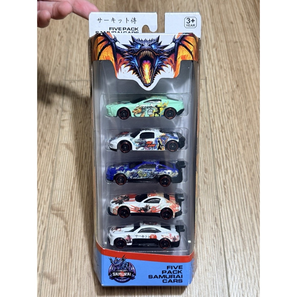 Circuit Samurai Samurai Cars Die-Cast Five Pack  2025 New In Box